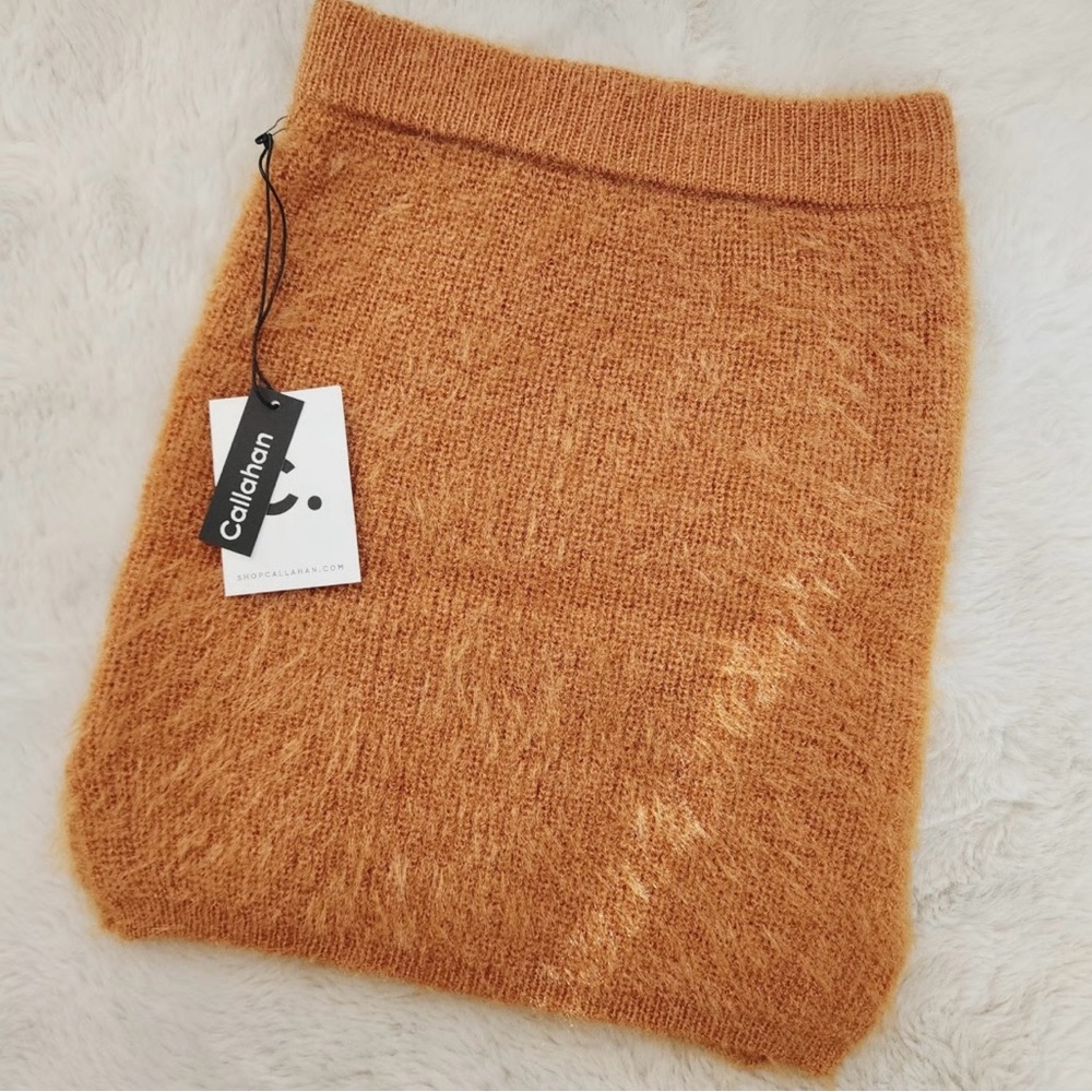Callahan Women's Warm Orange Pencil Skirt